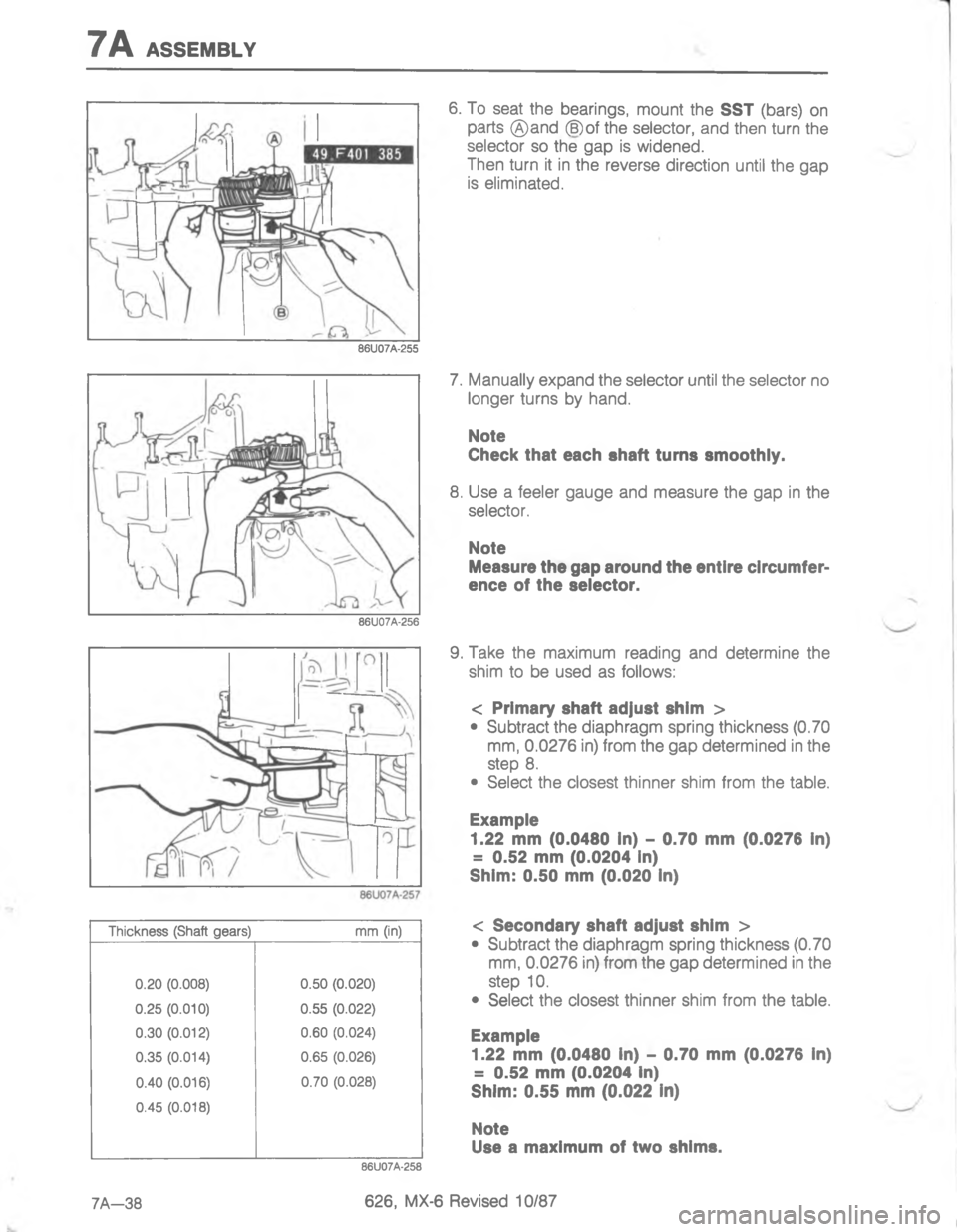 MAZDA MX-6 1988  Workshop Manual 77<2
	
	
#

#
==
=
=H=
=H
==
=
D




	


"

	
Y
L

	
L

/>
f

Y
L

	
L

/>
f


=* D<;<$ 