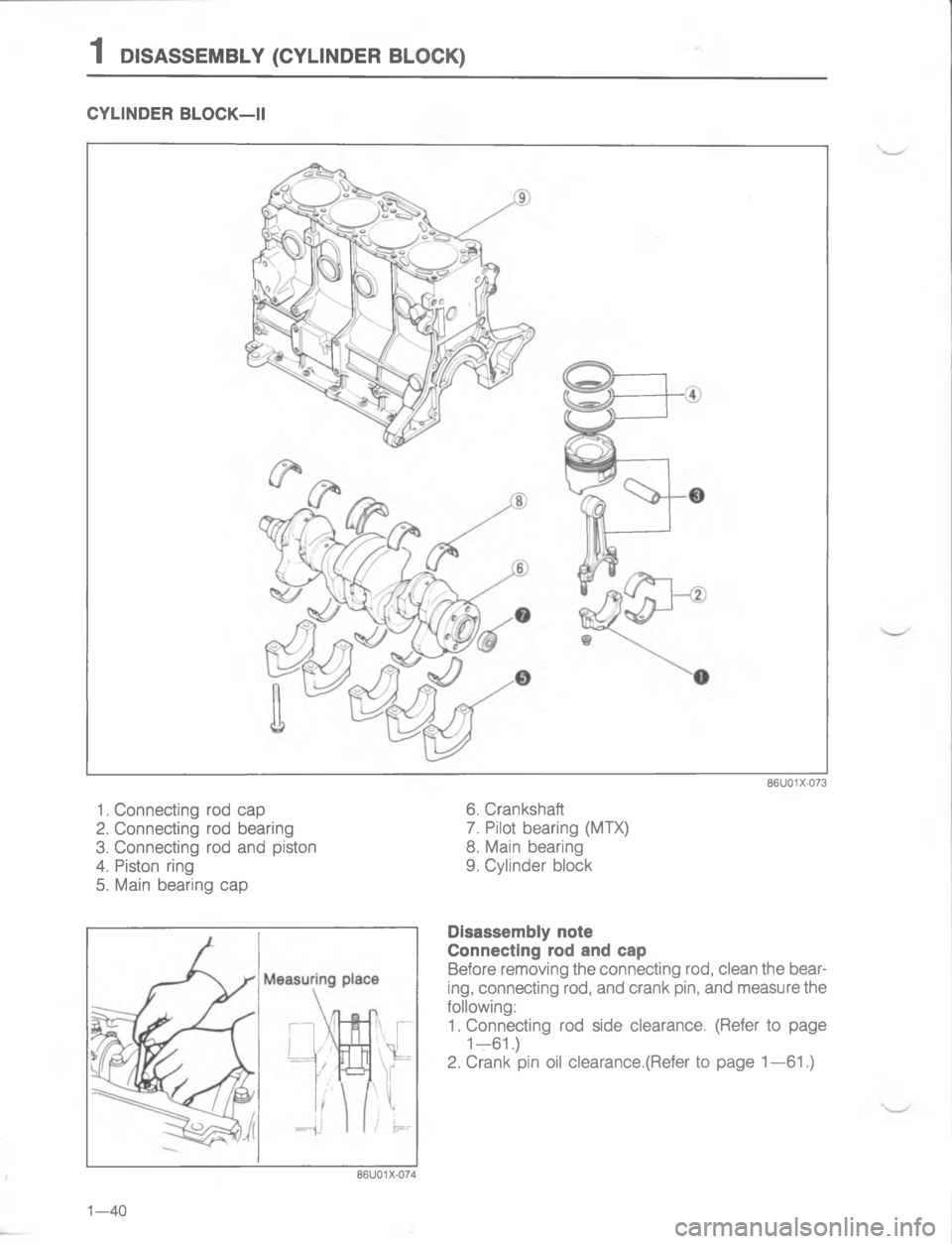 MAZDA MX-6 1988 Service Manual 	,
<

;
H
G
C<
D




8

0


; 