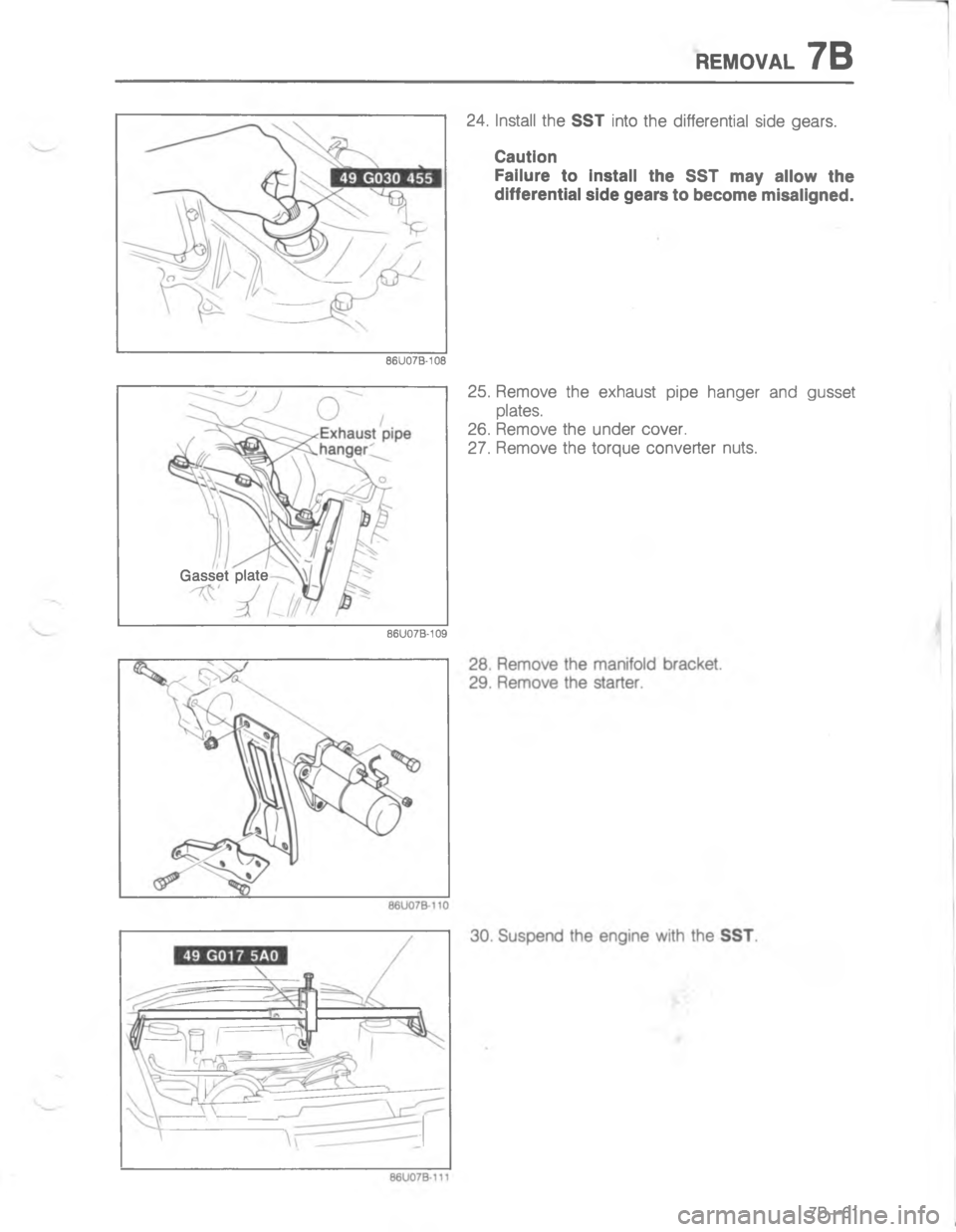 MAZDA MX-6 1988  Workshop Manual 45/1.D
@;



;

;
;
<D 