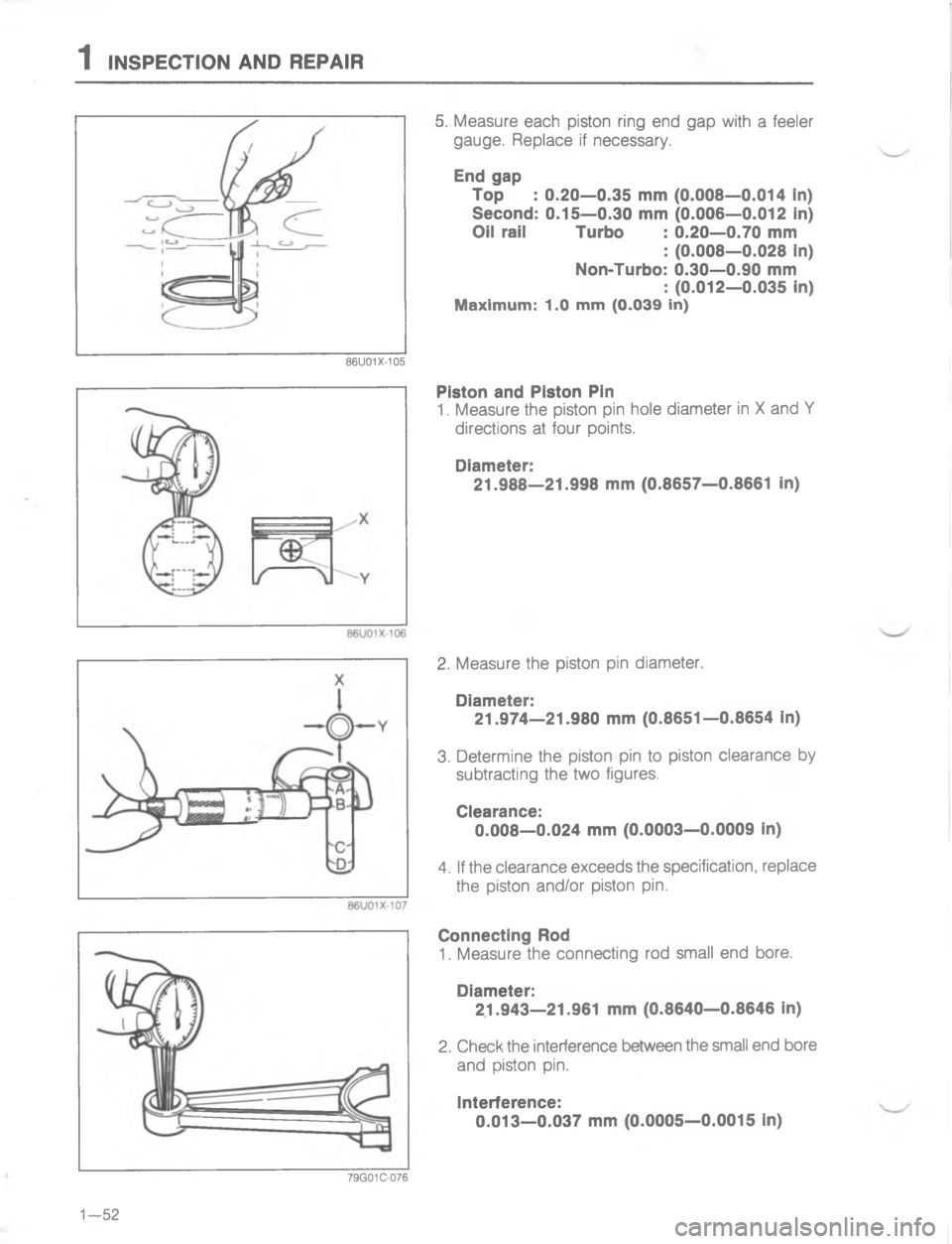 MAZDA MX-6 1988 Repair Manual <C





G

G

 




;


H
	

-
G





;


-D 