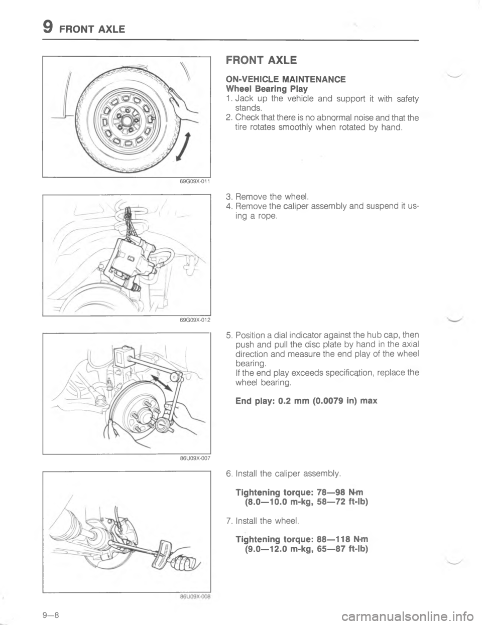 MAZDA MX-6 1988  Workshop Manual  EE



	
;

<
H
G

C


!



<

4@
D

4 <
< 