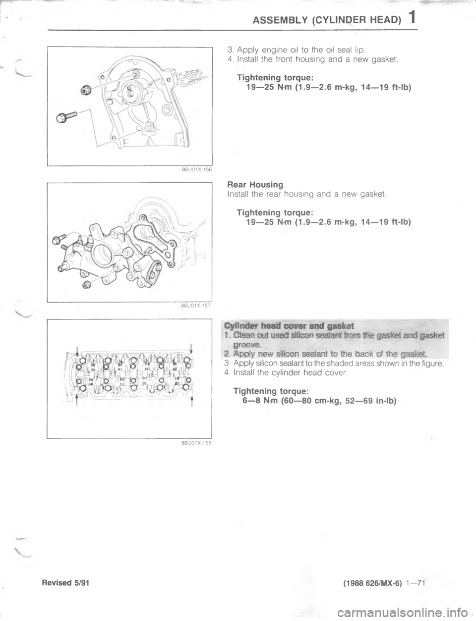 MAZDA MX-6 1988 Manual Online   H
G

/

"


/;B



;
H
G

<
 <"4 