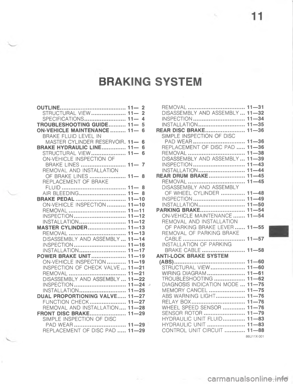 MAZDA MX-6 1988  Workshop Manual /M"+ #!#%/:#.)5B ;
7#4:(#:4. 15 B ;
7-5(E(#/)7 B G
#4/:8.579//#)@ @:,5
