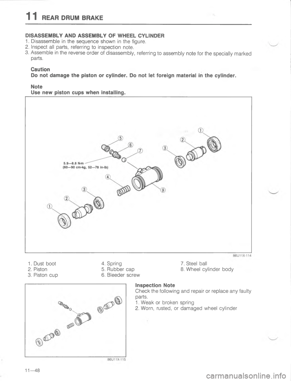 MAZDA MX-6 1988  Workshop Manual 4

;
H




=

;
HG
C
<D


\(


; 