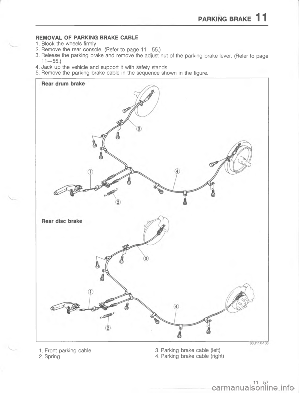 MAZDA MX-6 1988  Workshop Manual -4R)@ 84R5	A

;
H

G
C

; 
