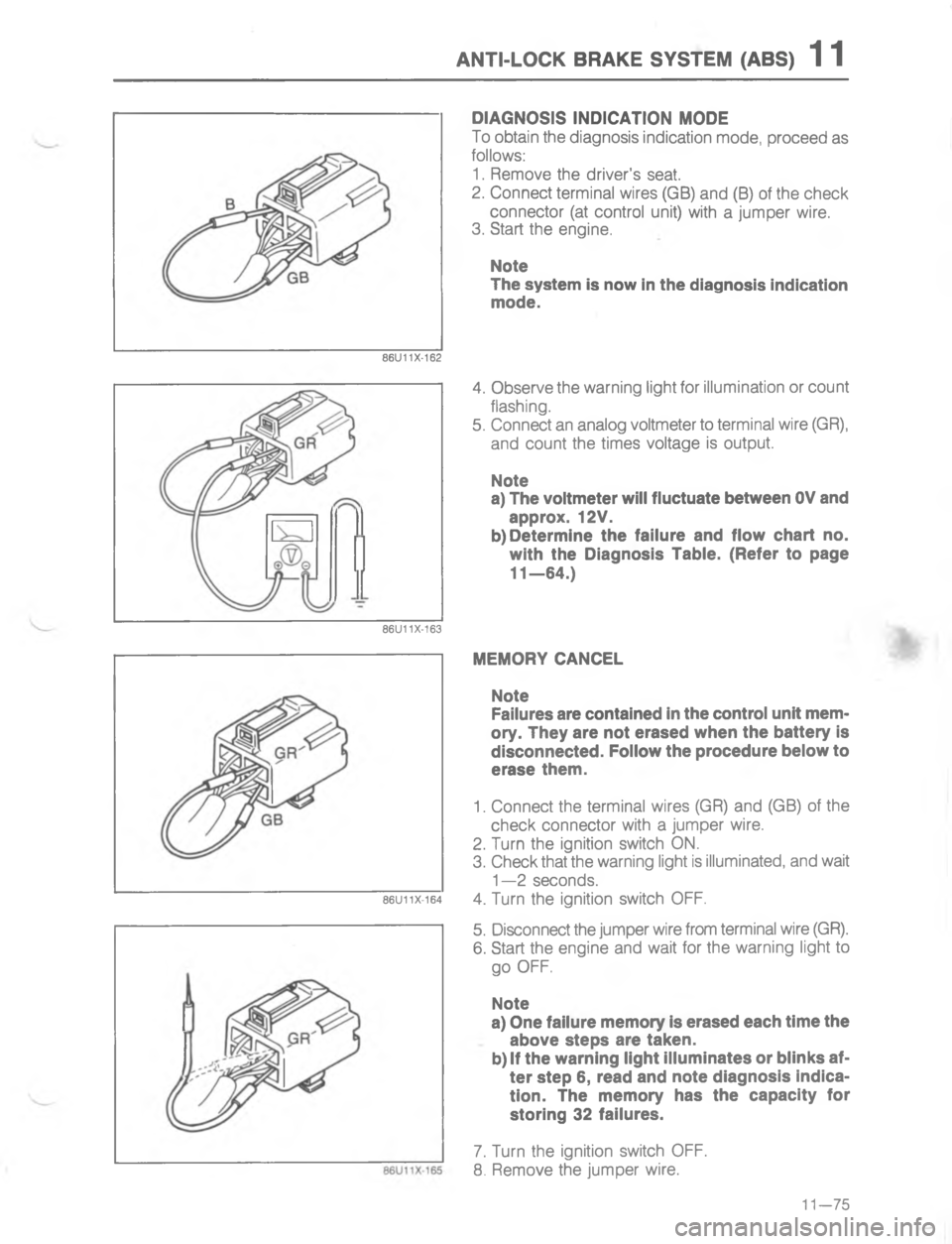MAZDA MX-6 1988  Workshop Manual )#./(R 84R5 767#5 2873	
#


;

H

+
&

G

C




1
I
/





"


;
H

G
C
<




1


*
D
 
B 