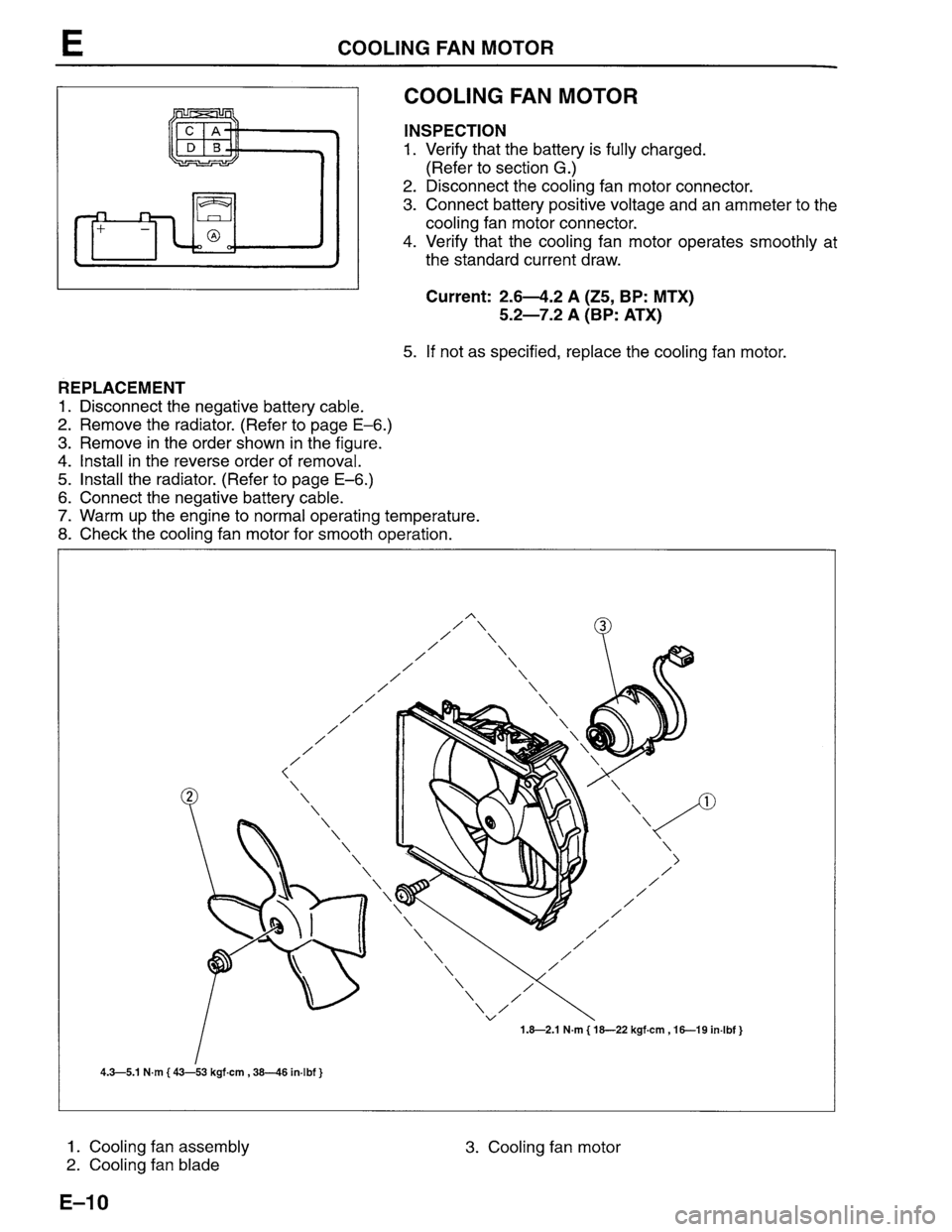 MAZDA PROTEGE 1996 Workshop Manual MAZDA PROTEGE 1996 Workshop Manual