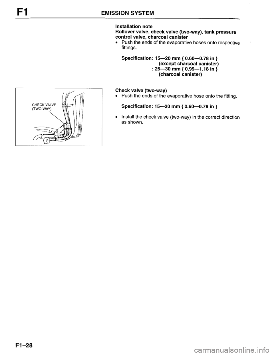 MAZDA PROTEGE 1996 Workshop Manual MAZDA PROTEGE 1996 Workshop Manual