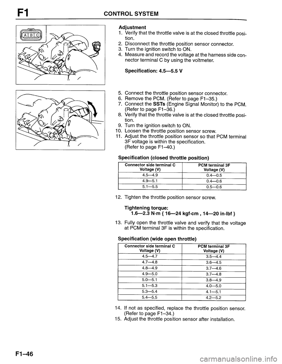 MAZDA PROTEGE 1996 Workshop Manual MAZDA PROTEGE 1996 Workshop Manual