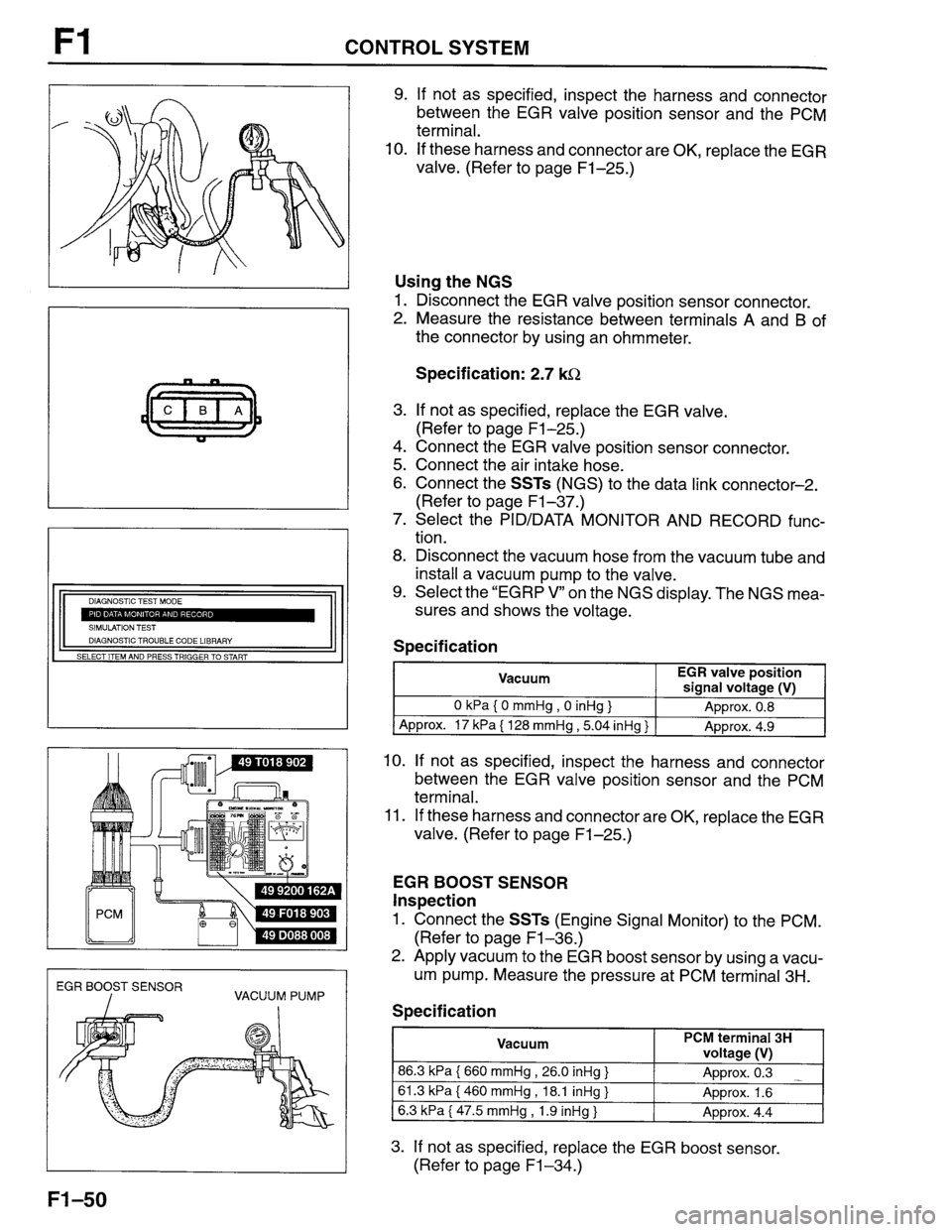 MAZDA PROTEGE 1996 Workshop Manual MAZDA PROTEGE 1996 Workshop Manual
