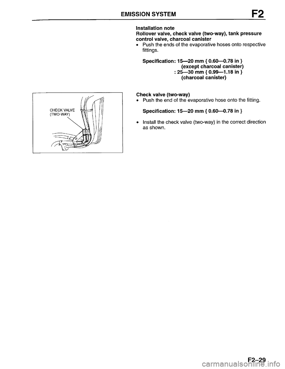 MAZDA PROTEGE 1996 Workshop Manual MAZDA PROTEGE 1996 Workshop Manual