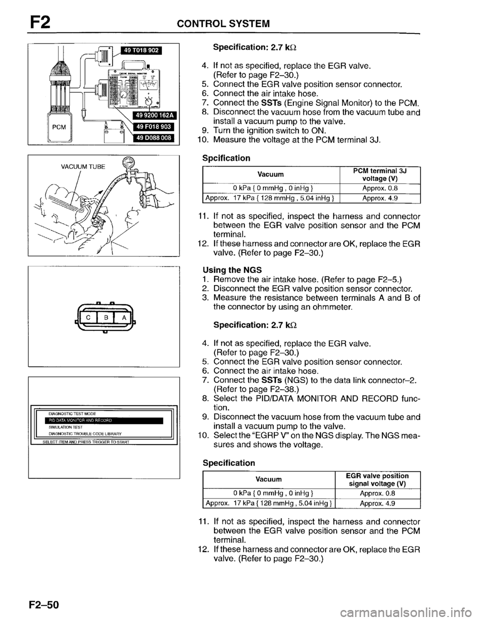 MAZDA PROTEGE 1996 Workshop Manual MAZDA PROTEGE 1996 Workshop Manual