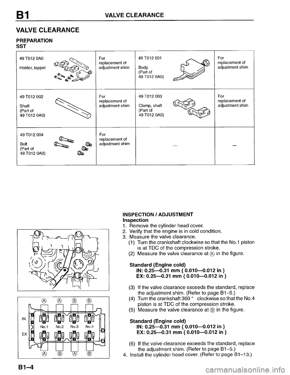 MAZDA PROTEGE 1996 Owners Guide 