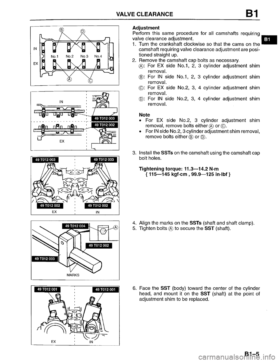 MAZDA PROTEGE 1996 Owners Guide 