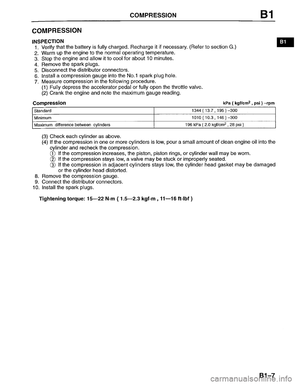 MAZDA PROTEGE 1996 Owners Guide 
