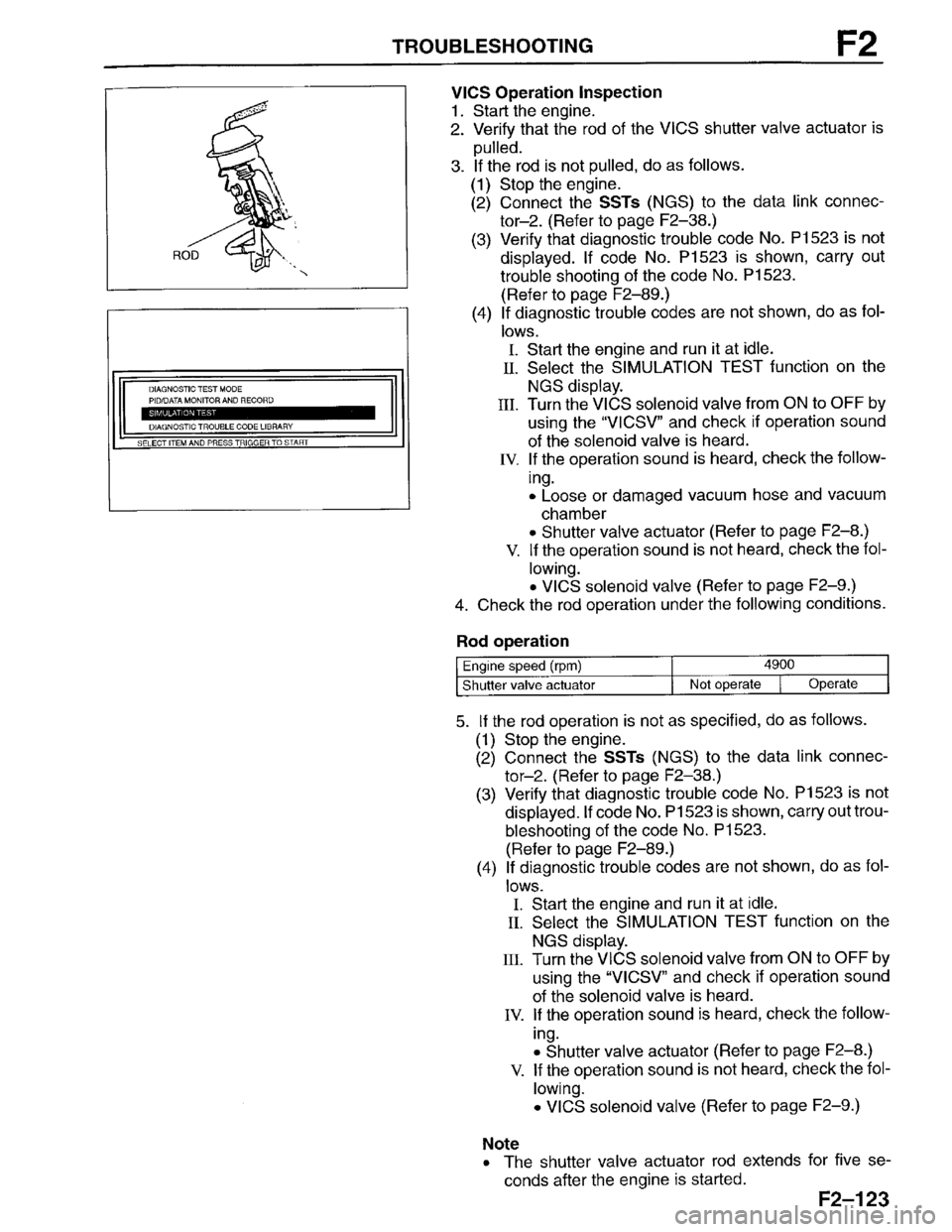MAZDA PROTEGE 1996 Workshop Manual MAZDA PROTEGE 1996 Workshop Manual