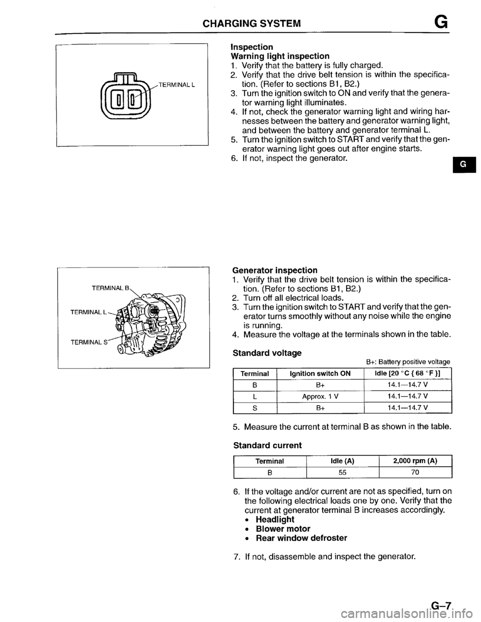 MAZDA PROTEGE 1996 Workshop Manual MAZDA PROTEGE 1996 Workshop Manual