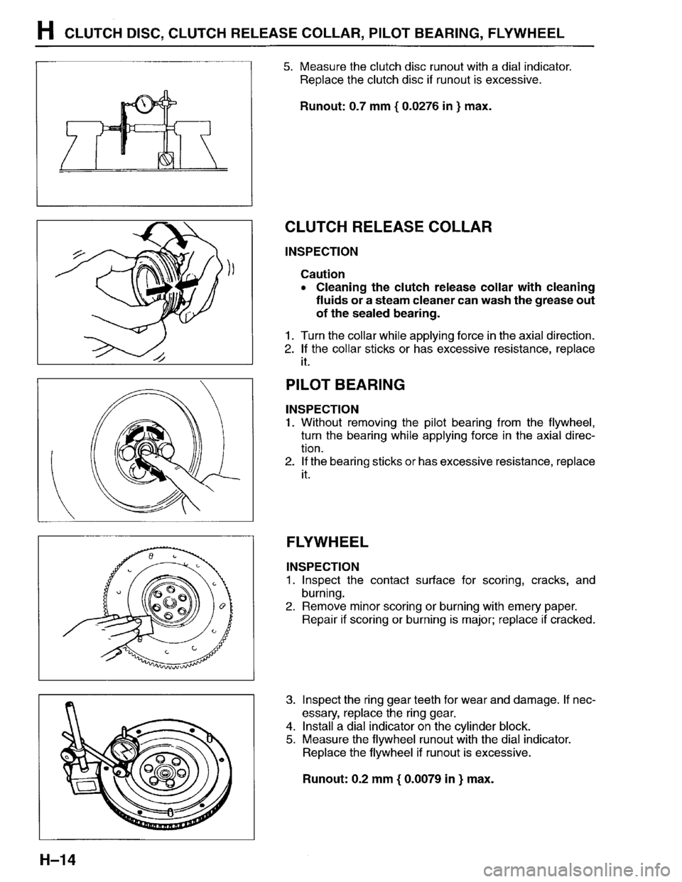 MAZDA PROTEGE 1996 Workshop Manual MAZDA PROTEGE 1996 Workshop Manual