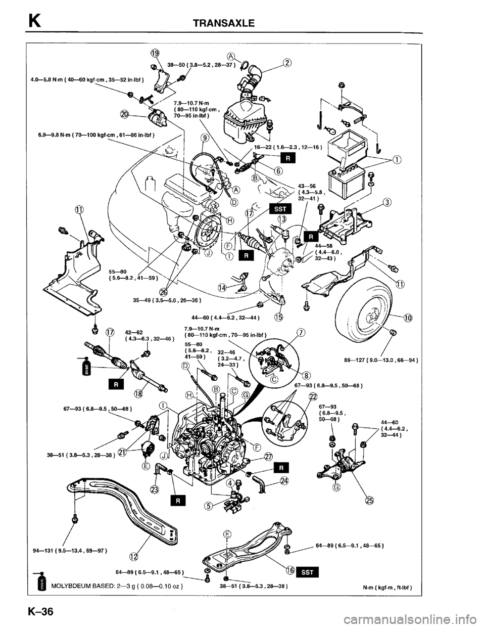MAZDA PROTEGE 1996 Workshop Manual MAZDA PROTEGE 1996 Workshop Manual