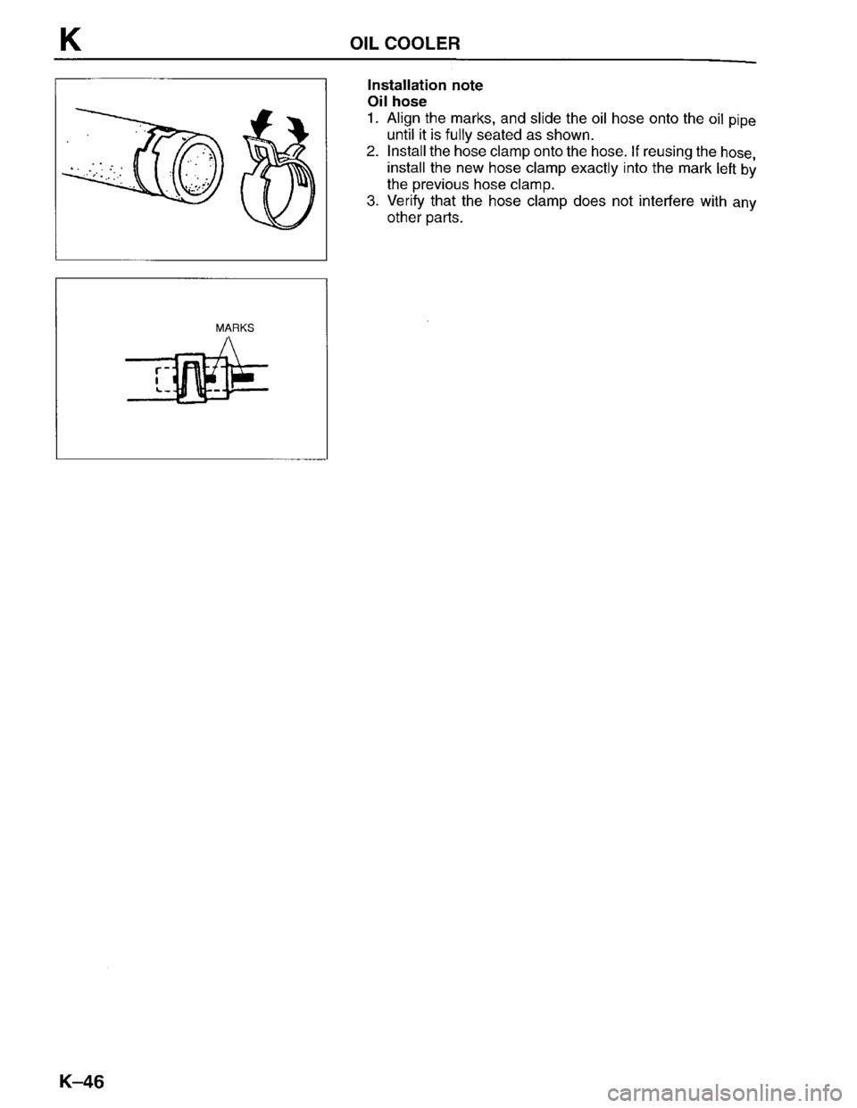 MAZDA PROTEGE 1996 Workshop Manual MAZDA PROTEGE 1996 Workshop Manual