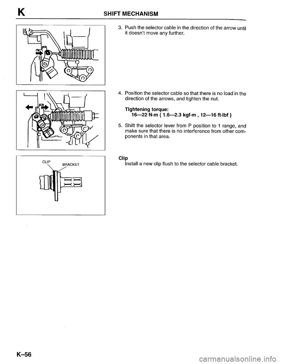 MAZDA PROTEGE 1996 Workshop Manual MAZDA PROTEGE 1996 Workshop Manual