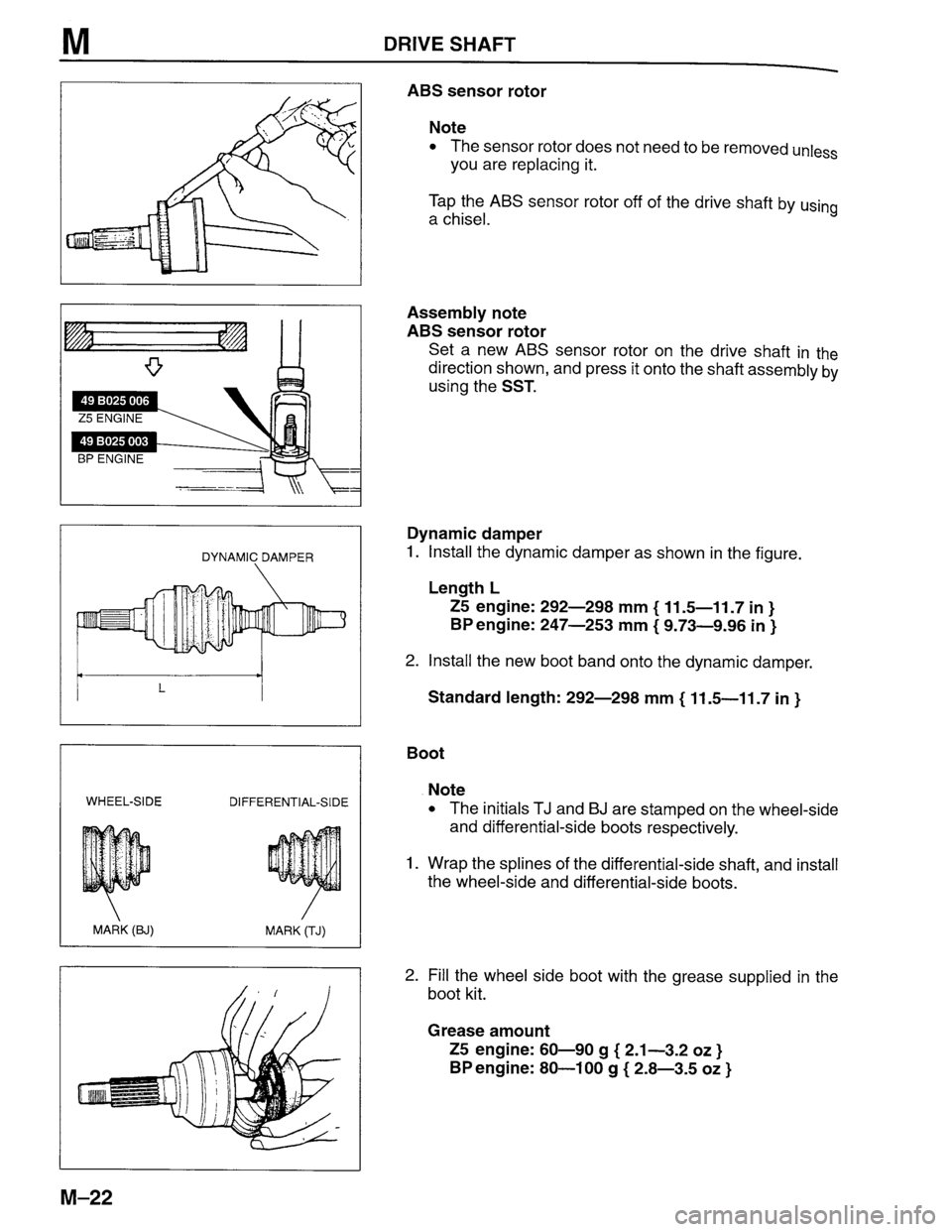 MAZDA PROTEGE 1996 Workshop Manual MAZDA PROTEGE 1996 Workshop Manual