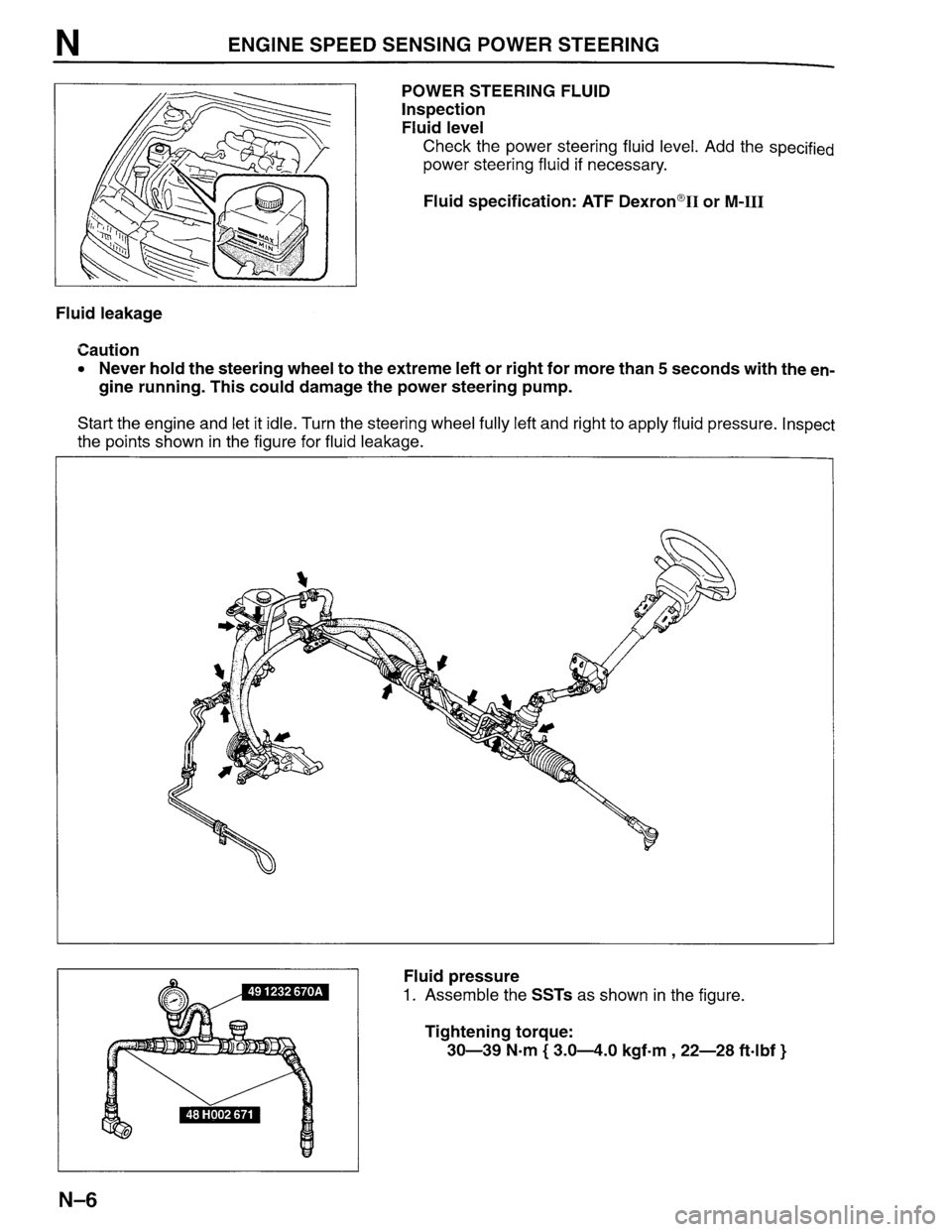 MAZDA PROTEGE 1996 Workshop Manual MAZDA PROTEGE 1996 Workshop Manual