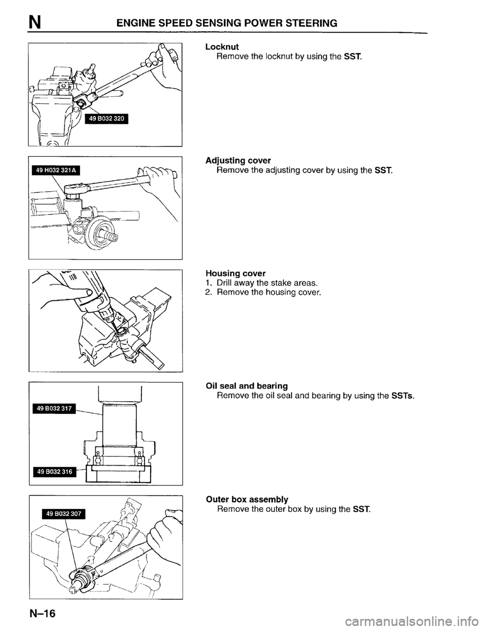 MAZDA PROTEGE 1996 Workshop Manual MAZDA PROTEGE 1996 Workshop Manual