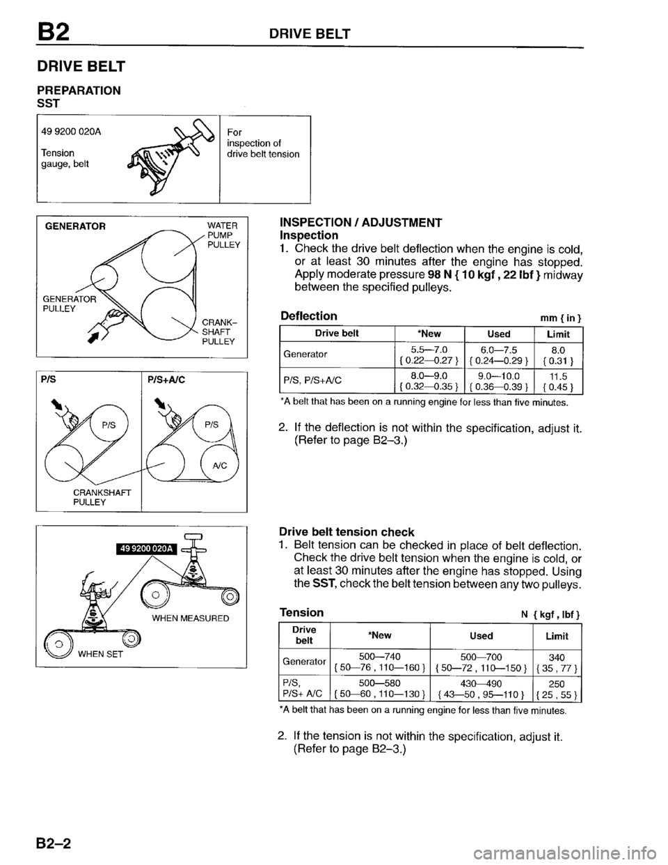 MAZDA PROTEGE 1996 Repair Manual MAZDA PROTEGE 1996 Repair Manual