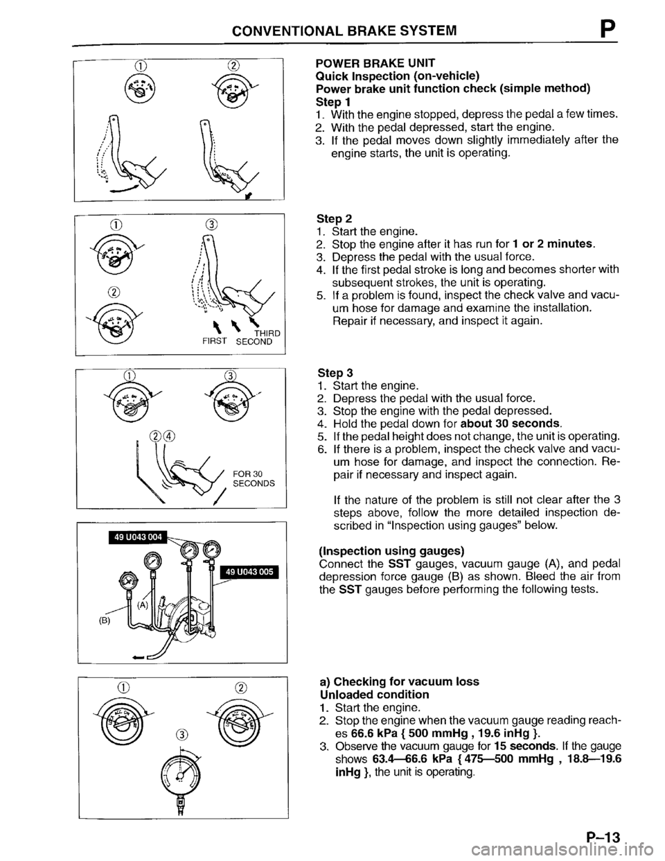 MAZDA PROTEGE 1996 Workshop Manual MAZDA PROTEGE 1996 Workshop Manual