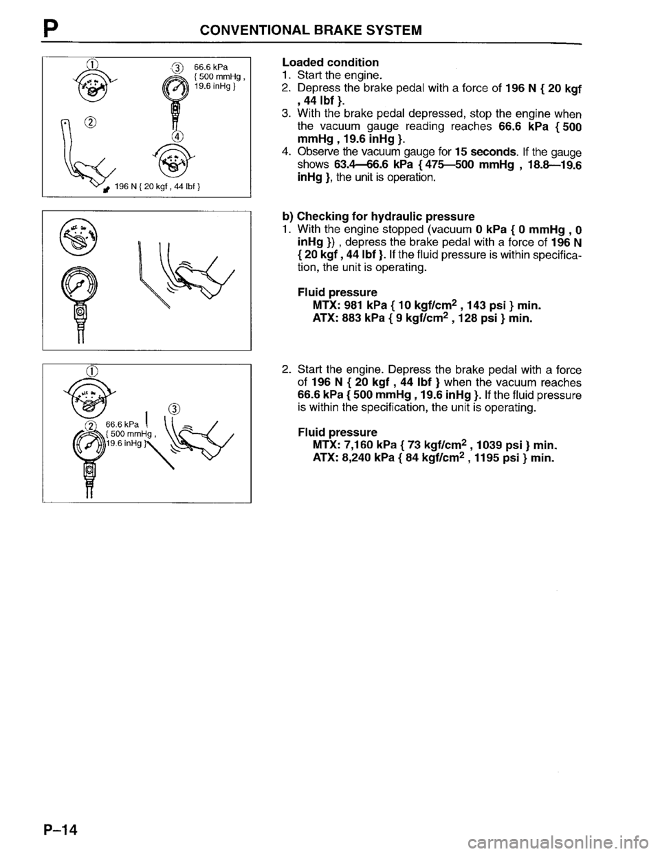 MAZDA PROTEGE 1996 Workshop Manual MAZDA PROTEGE 1996 Workshop Manual