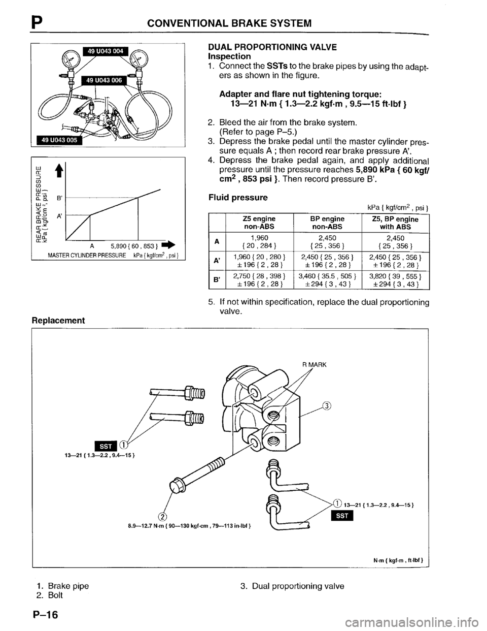 MAZDA PROTEGE 1996 Workshop Manual MAZDA PROTEGE 1996 Workshop Manual