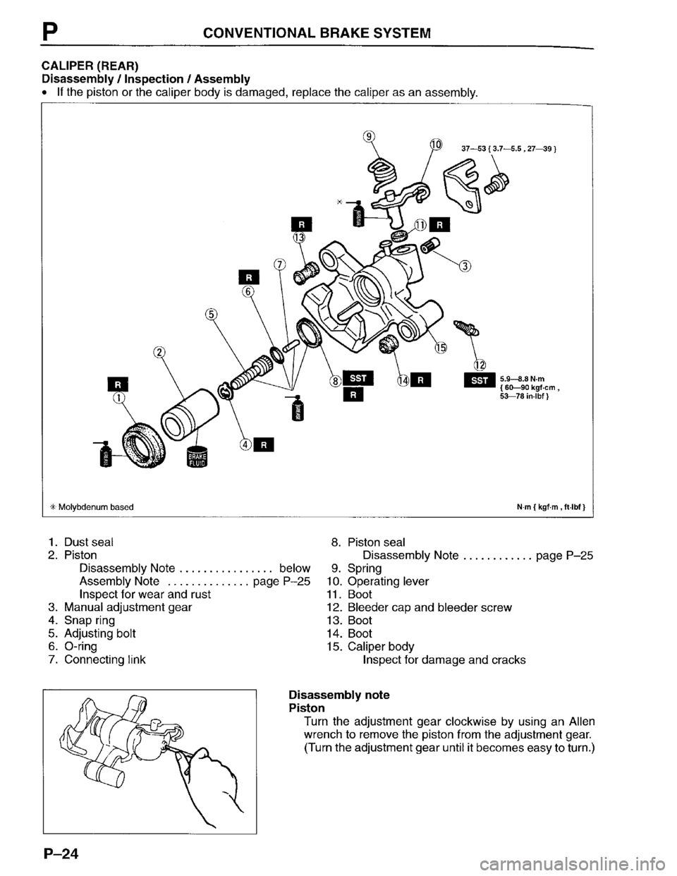 MAZDA PROTEGE 1996 Workshop Manual MAZDA PROTEGE 1996 Workshop Manual