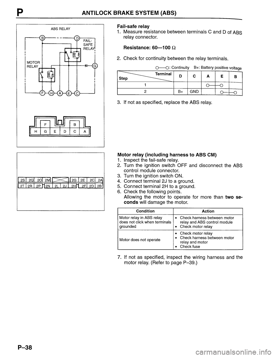 MAZDA PROTEGE 1996 Workshop Manual MAZDA PROTEGE 1996 Workshop Manual