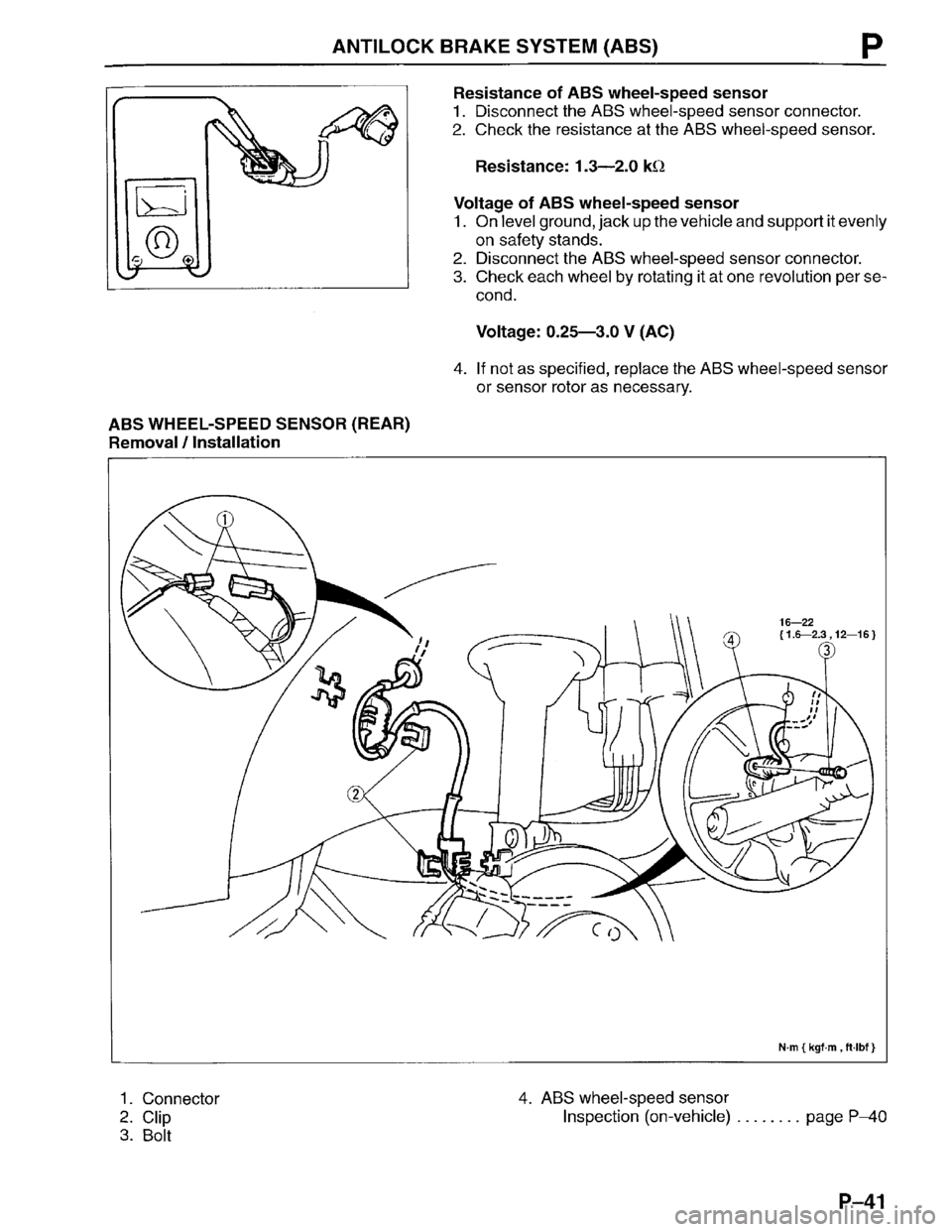 MAZDA PROTEGE 1996 Workshop Manual MAZDA PROTEGE 1996 Workshop Manual