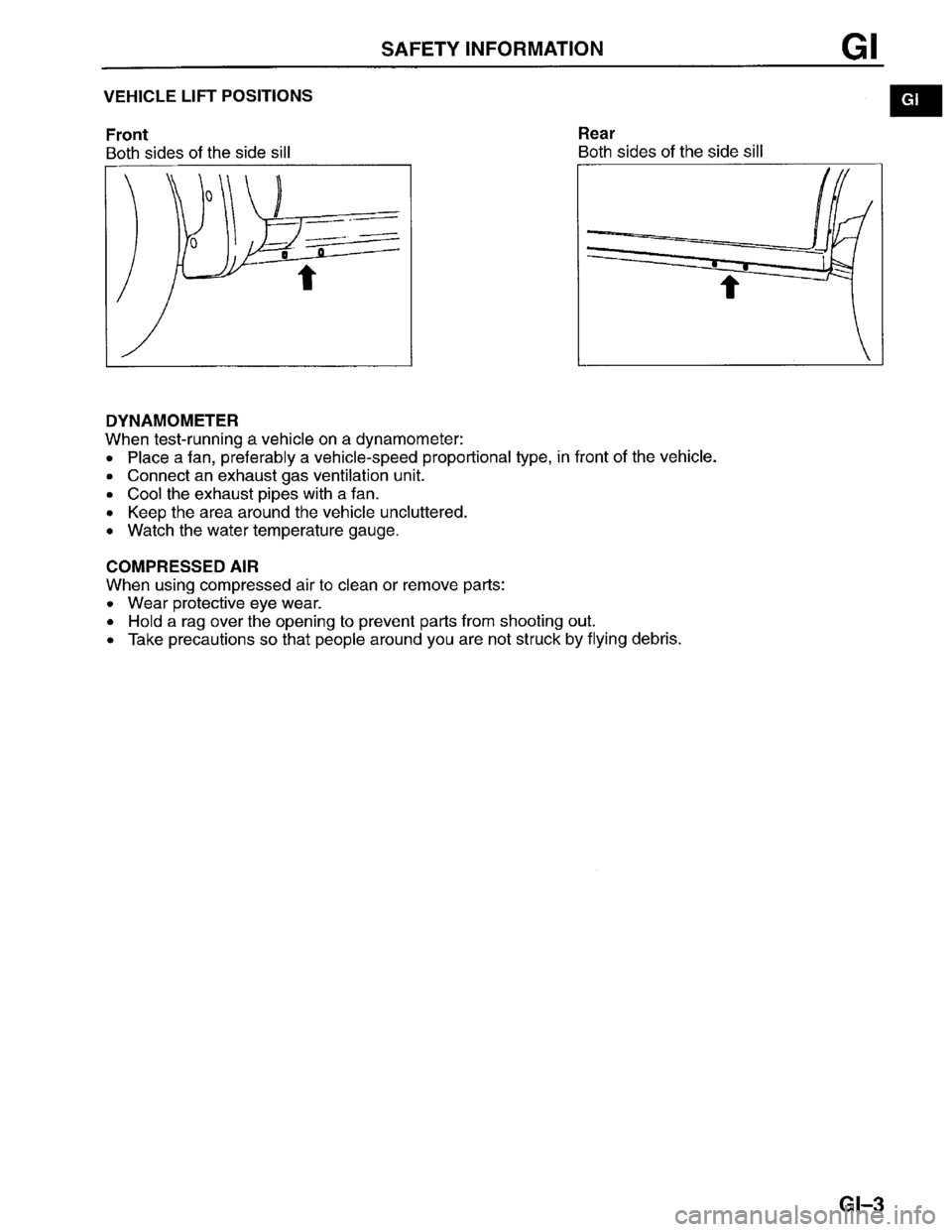 MAZDA PROTEGE 1996  Workshop Manual 