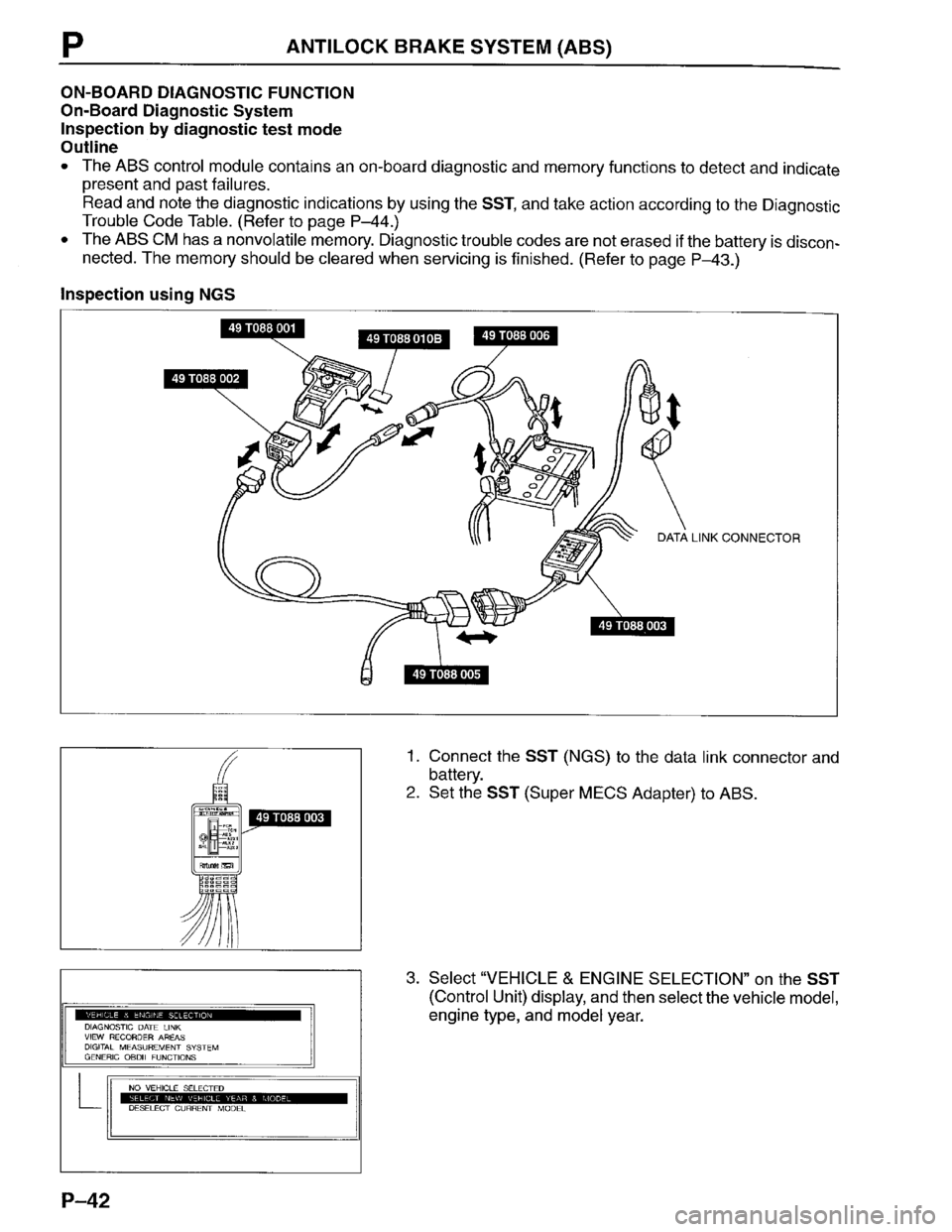 MAZDA PROTEGE 1996 Workshop Manual MAZDA PROTEGE 1996 Workshop Manual