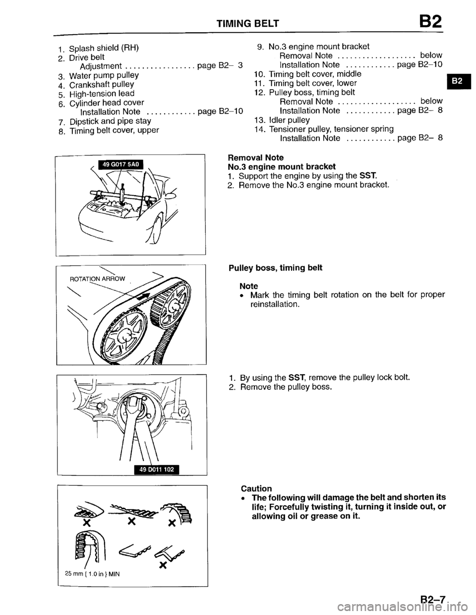 MAZDA PROTEGE 1996 Repair Manual MAZDA PROTEGE 1996 Repair Manual