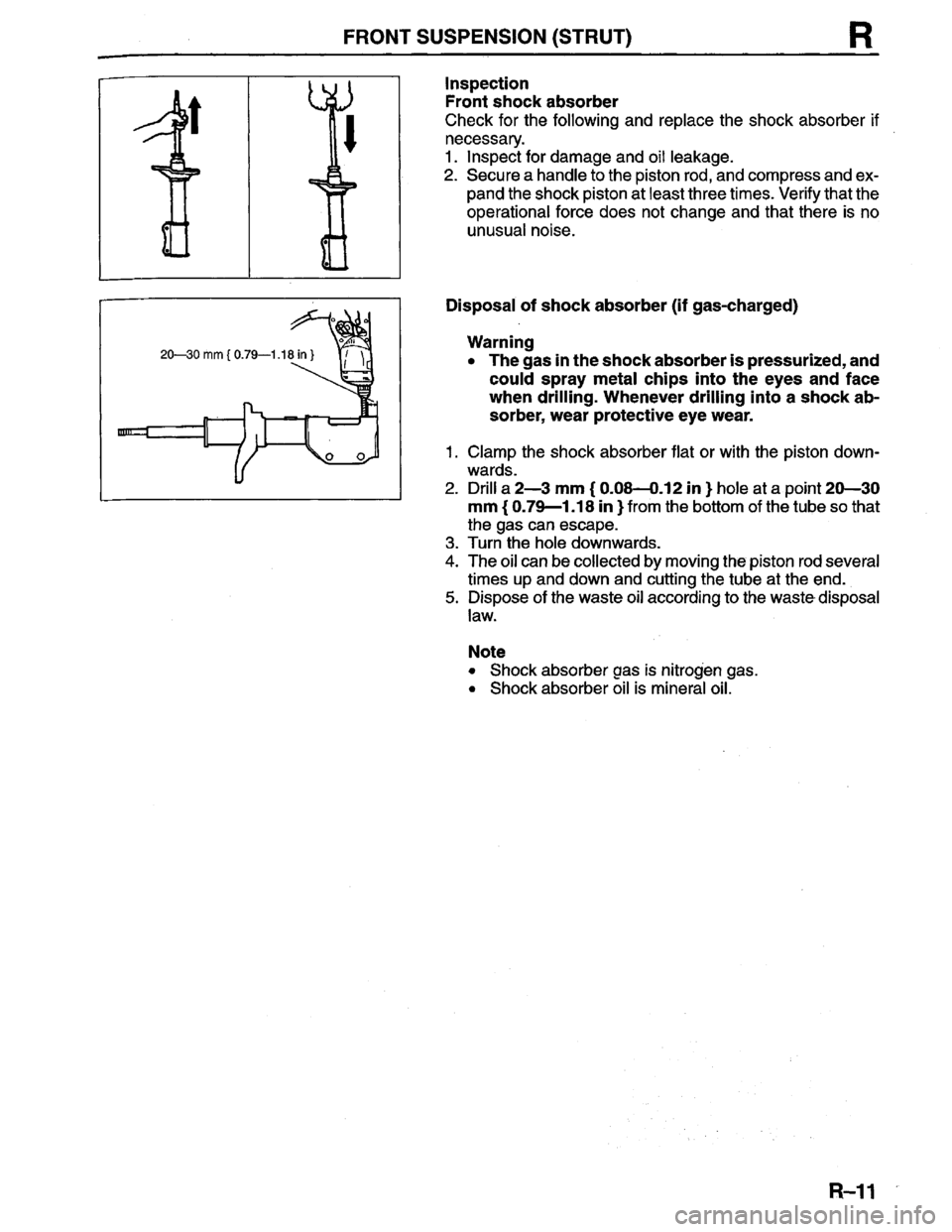 MAZDA PROTEGE 1996 Workshop Manual MAZDA PROTEGE 1996 Workshop Manual