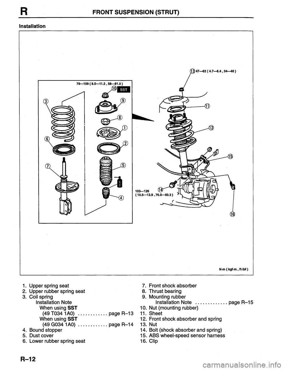 MAZDA PROTEGE 1996 Workshop Manual MAZDA PROTEGE 1996 Workshop Manual