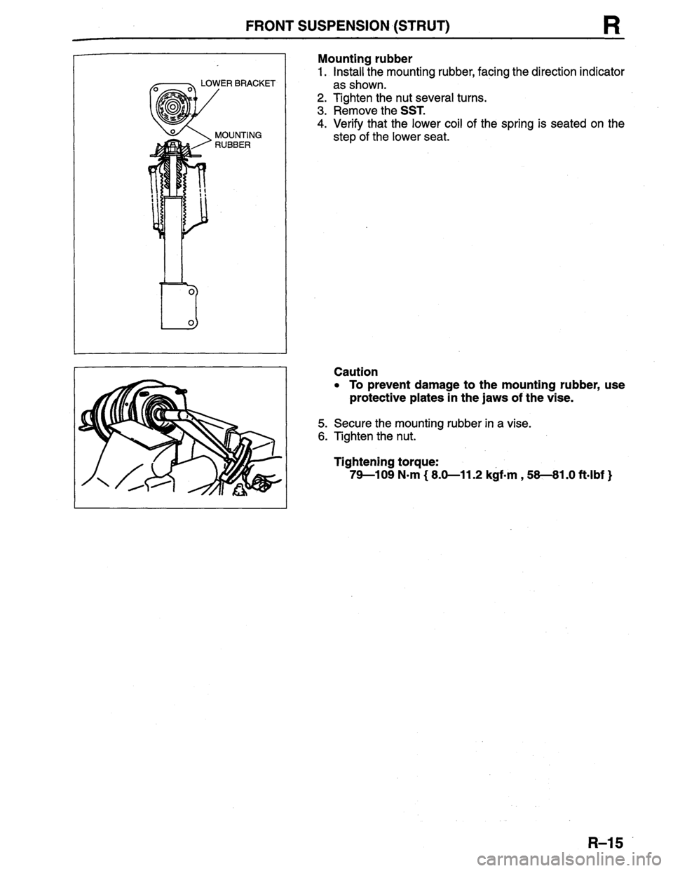 MAZDA PROTEGE 1996 Workshop Manual MAZDA PROTEGE 1996 Workshop Manual