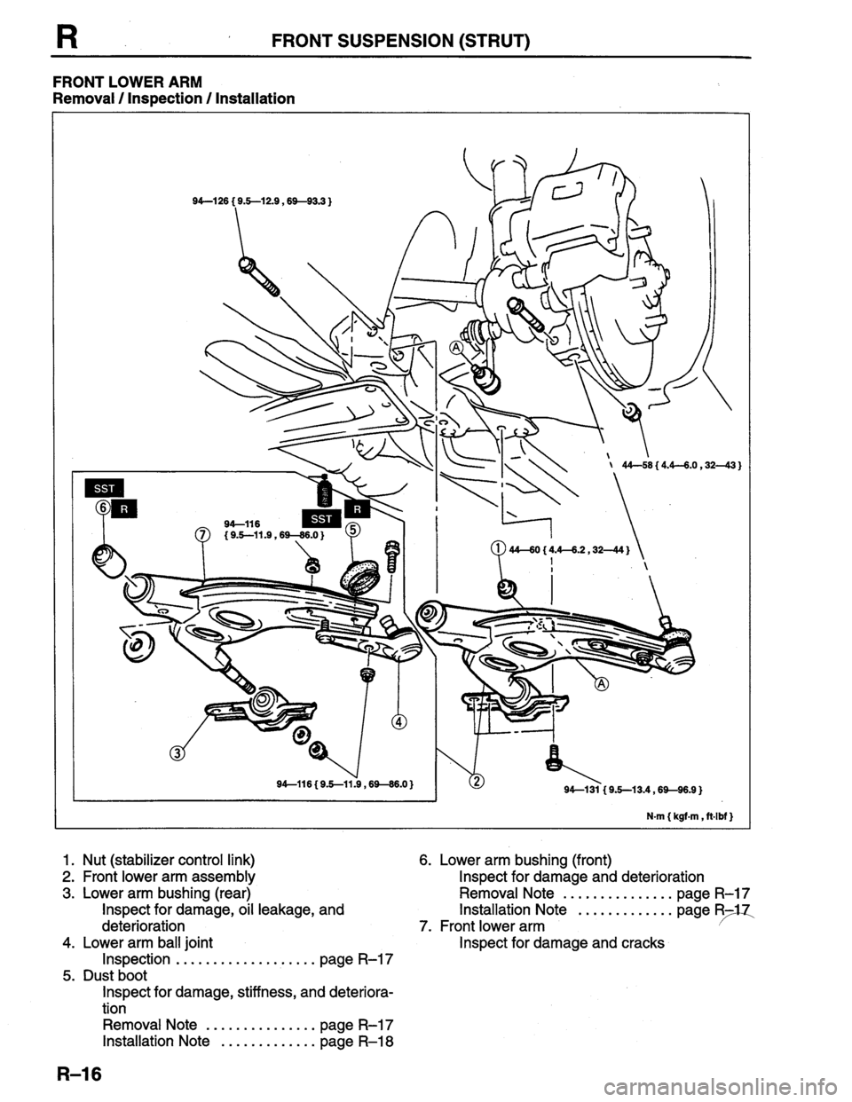 MAZDA PROTEGE 1996 Workshop Manual MAZDA PROTEGE 1996 Workshop Manual