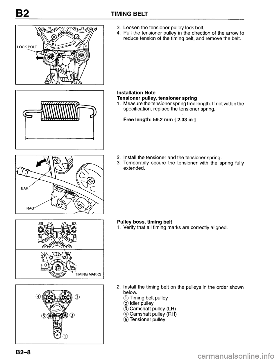 MAZDA PROTEGE 1996 Repair Manual MAZDA PROTEGE 1996 Repair Manual