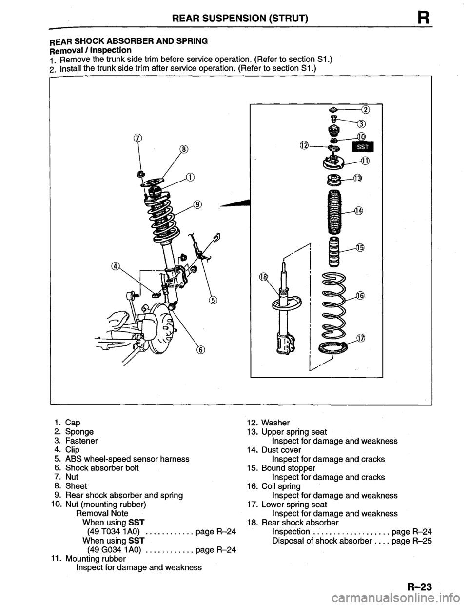 MAZDA PROTEGE 1996 Workshop Manual MAZDA PROTEGE 1996 Workshop Manual