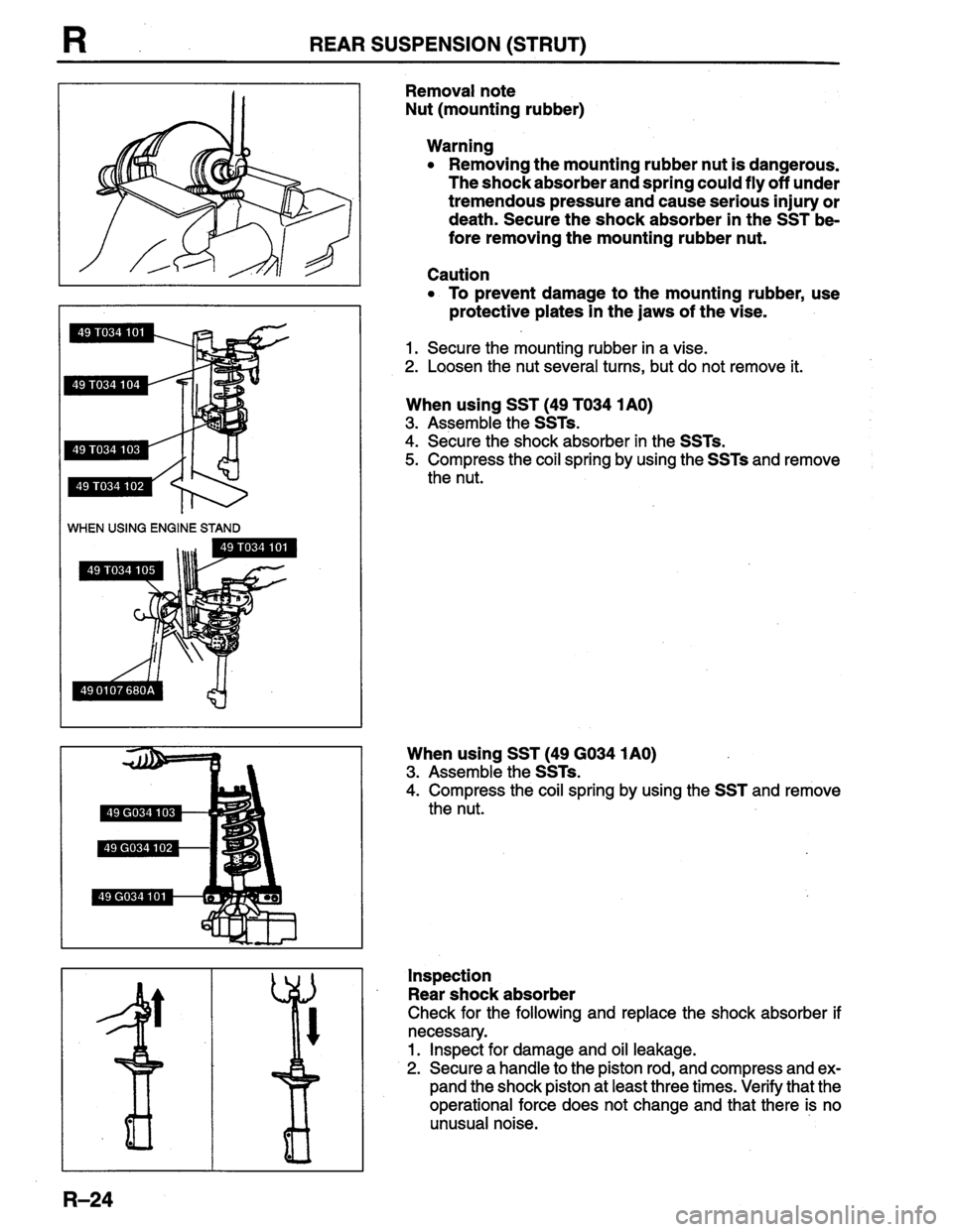 MAZDA PROTEGE 1996 Workshop Manual MAZDA PROTEGE 1996 Workshop Manual
