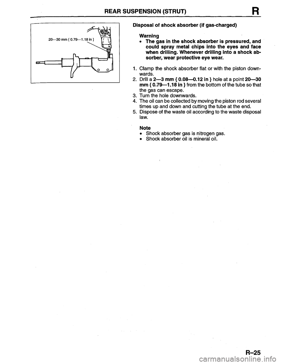 MAZDA PROTEGE 1996 Workshop Manual MAZDA PROTEGE 1996 Workshop Manual