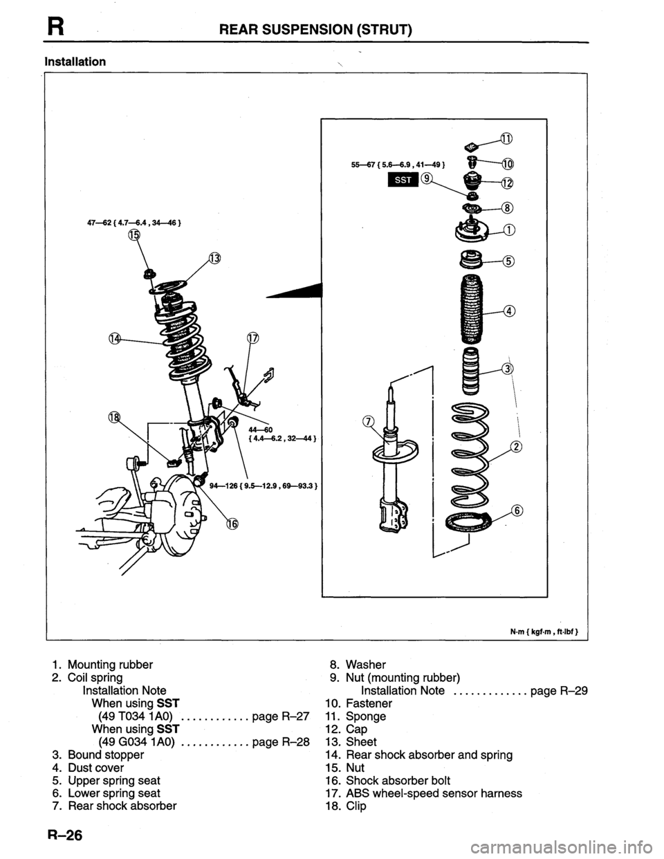 MAZDA PROTEGE 1996 Workshop Manual MAZDA PROTEGE 1996 Workshop Manual
