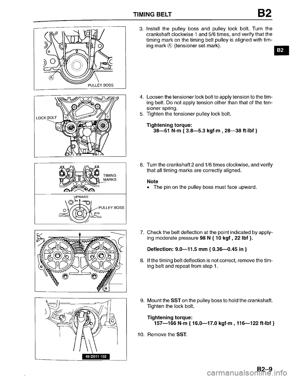 MAZDA PROTEGE 1996 Repair Manual MAZDA PROTEGE 1996 Repair Manual