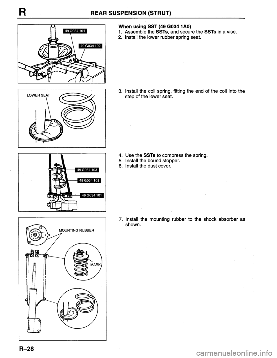 MAZDA PROTEGE 1996 Workshop Manual MAZDA PROTEGE 1996 Workshop Manual