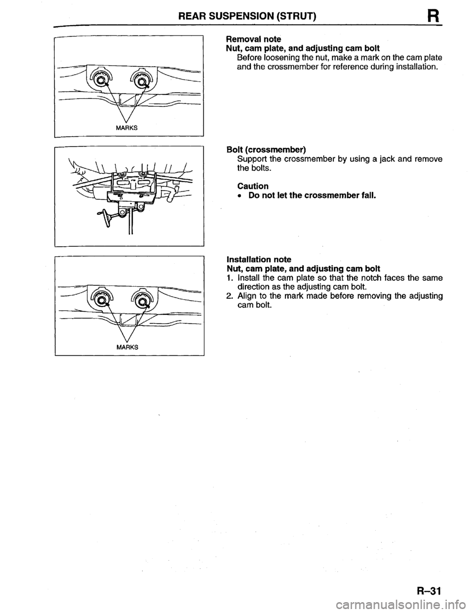 MAZDA PROTEGE 1996 Workshop Manual MAZDA PROTEGE 1996 Workshop Manual
